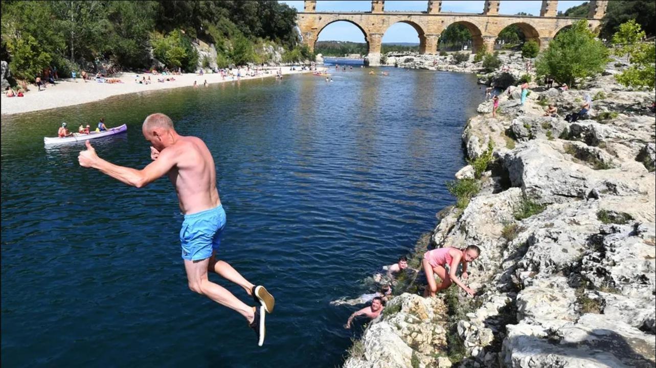 Tente Safari Au Pont Du Gard Vers-Pont-du-Gard Eksteriør bilde