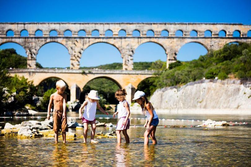 Tente Safari Au Pont Du Gard Vers-Pont-du-Gard Eksteriør bilde